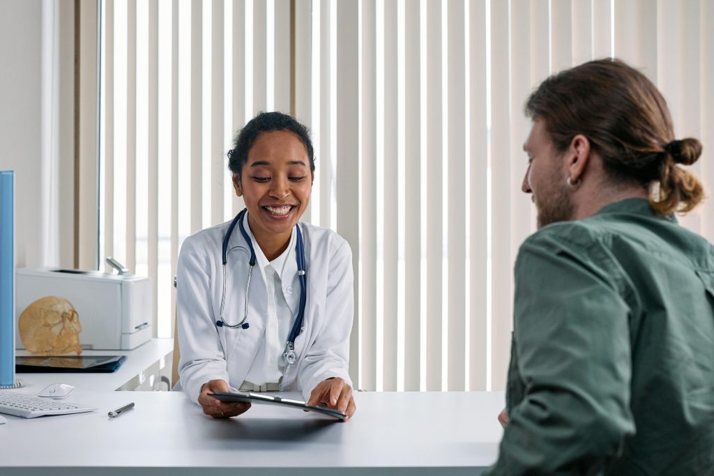 consultation with a doctor